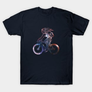 Girl Cycling T-Shirt